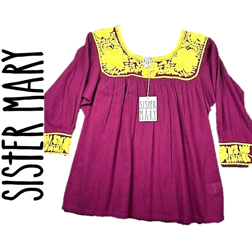 NWT SISTER MARY ANTHROPOLOGIE TUNIC 🌸